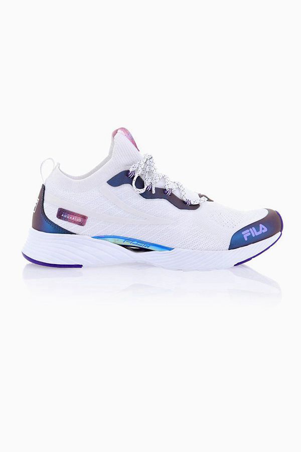 Fila Voyager Rbg Flex Shine Men's Trainers Shoes - Purple/Purple/White,NZ 987-65270